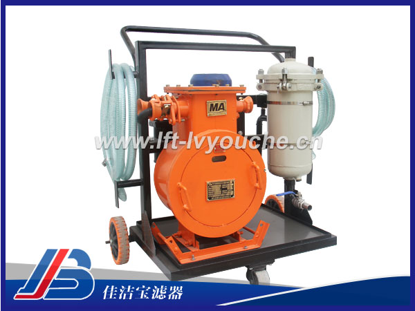 FLUC-100×20防爆濾油小車